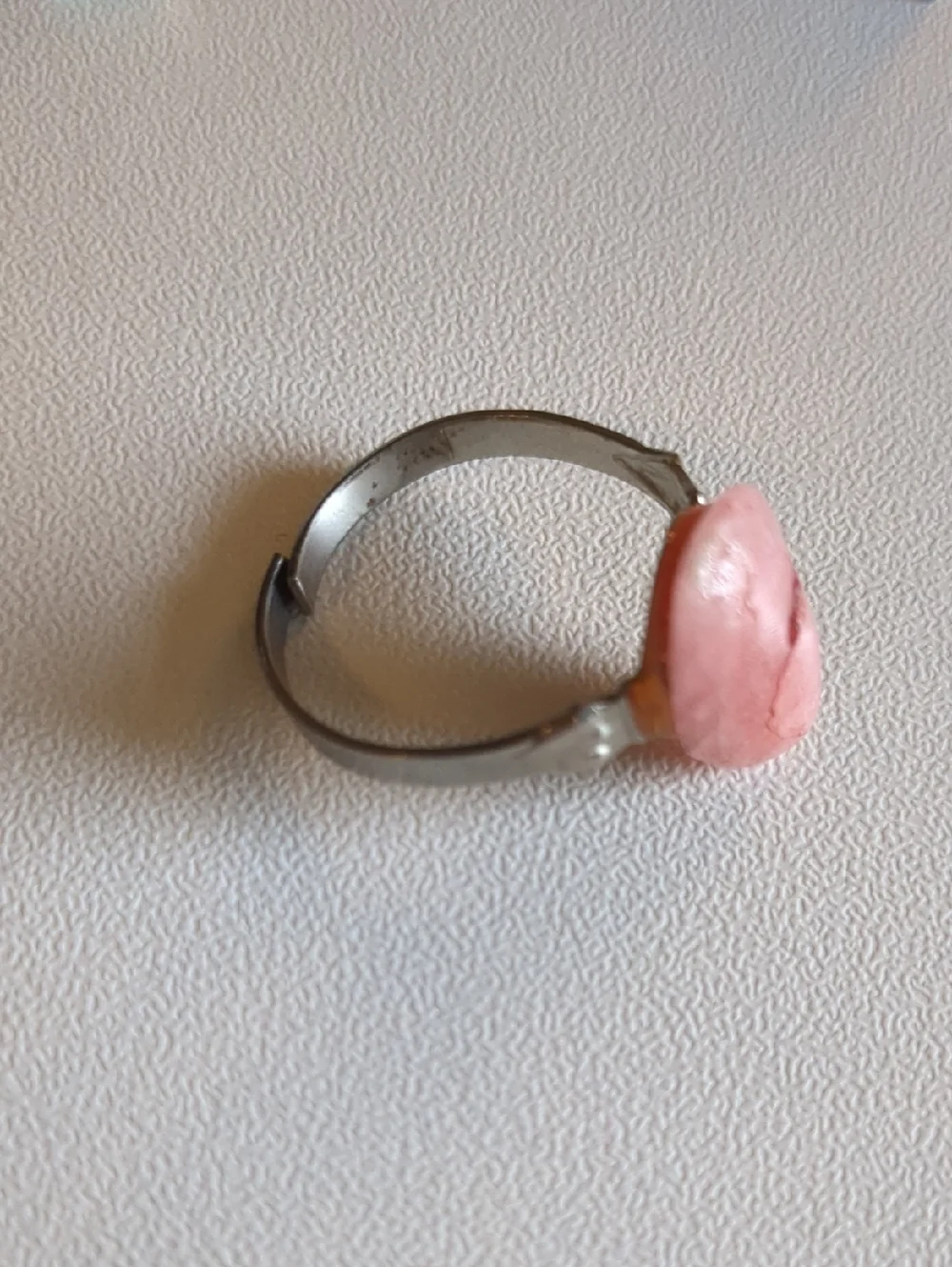Adjustable Gemstone Rings Set Of 2 Vintage Fair Condition